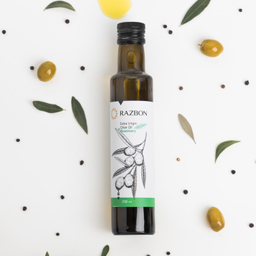 روغن زیتون فرابکر حاوی عصاره طبیعی رزماری رزبن حجم 250 میلی لیتر