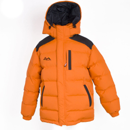 کاپشن پر سنگین کمپ شاپینگ کد 94700 رنگ نارنجی