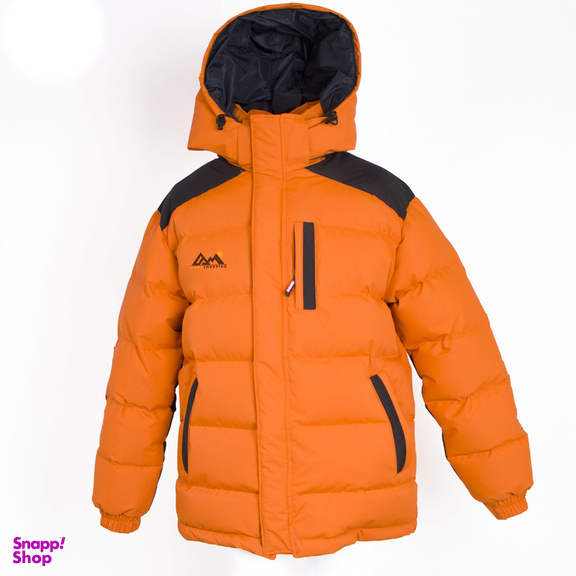 کاپشن پر سنگین کمپ شاپینگ کد 94700 رنگ نارنجی