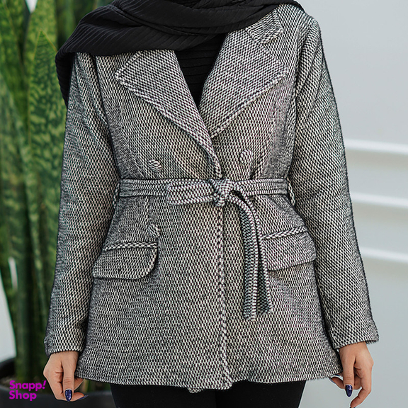 پالتو زنانه السانا مدل فتانه کد 165539