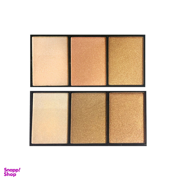 پالت هایلایتر دودو گرل مدل Professional Makeup مجموعه دو عددی