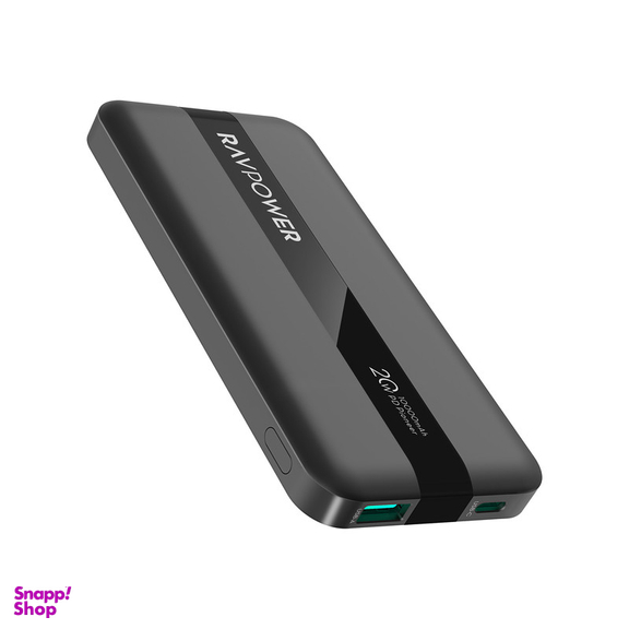 پاوربانک راوپاور مدل RP-PB1236 ظرفیت 10000 میلی آمپر ساعت