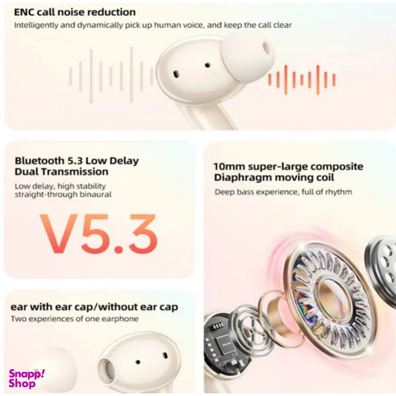 ایرفون بی سیم بلوتوثی اوی مدل Awei T90 ENC