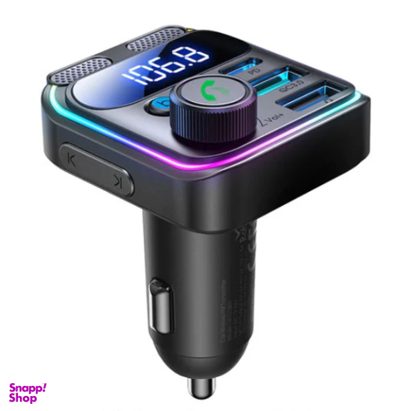 شارژر فندکی و پخش کننده بلوتوثی جوی روم مدل CCB01 48W