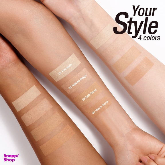 پودر فیکس فشرده او تو او مدل spf30 شماره 02