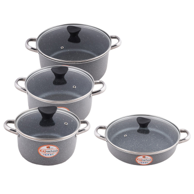 سرویس پخت و پز 8 پارچه کاج نچسب مدل روژان