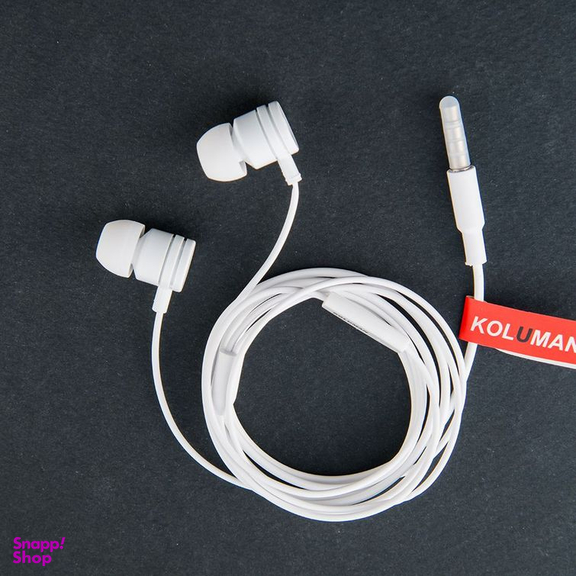 هندزفری باسیم کلومن مدل KE-001 مشکی طول 1.2 متر