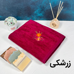 حوله استخری ایران حوله مدل گلدوزی مایسا سایز 80×130 سانتی متر