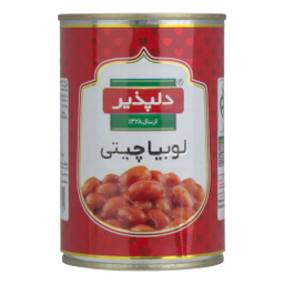 کنسرو لوبیا دلپذیر وزن ۴۲۰ گرم