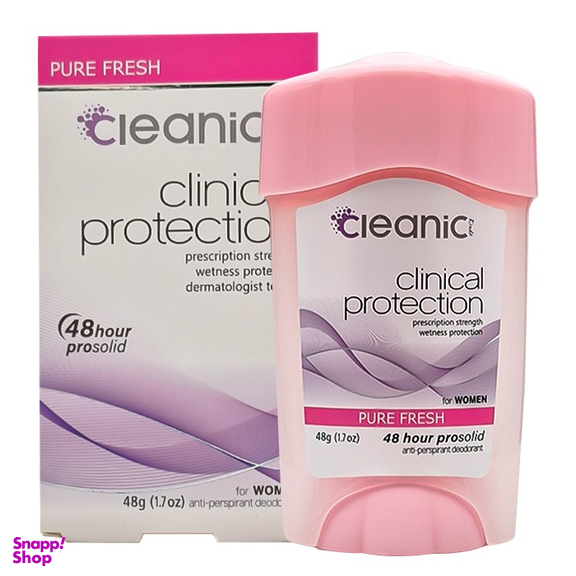 استیک ضد تعریق زنانه کلینیک کیندی مدل Pure Fresh وزن 48 گرم
