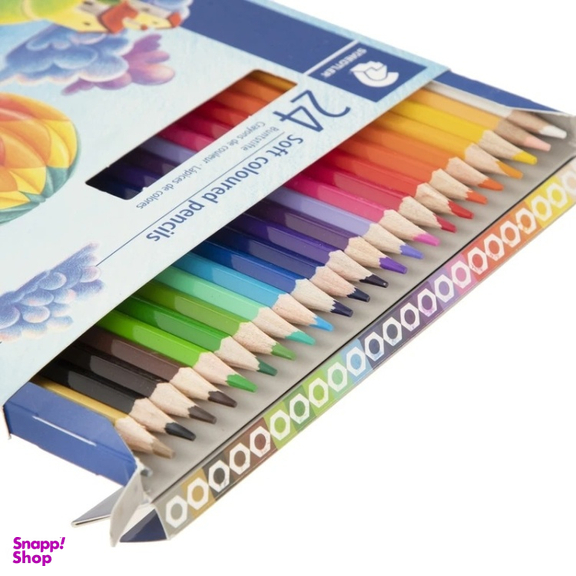 مداد رنگی 24 رنگ استدلر مدل 143C24LJ