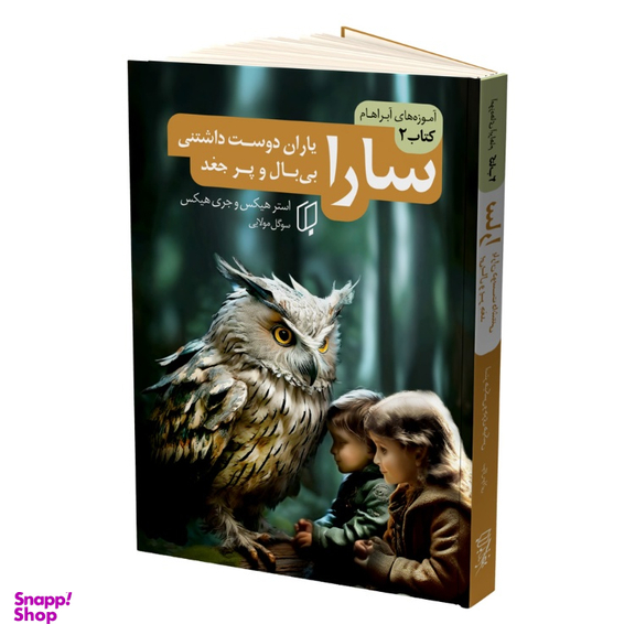 کتاب سارا یاران دوست داشتنی بی بال و پر جغد اثر استر هیکس و جری هیکس نشر باران خرد جلد دوم
