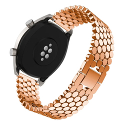بند اپیکوی مدل Stain Less Bee 20mm مناسب برای ساعت هوشمند سامسونگ سری Galaxy Watch 4/5/6/ َActive1/2