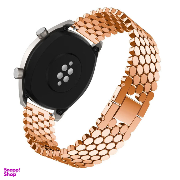 بند اپیکوی مدل Stain Less Bee 20mm مناسب برای ساعت هوشمند سامسونگ سری Galaxy Watch 4/5/6/ َActive1/2
