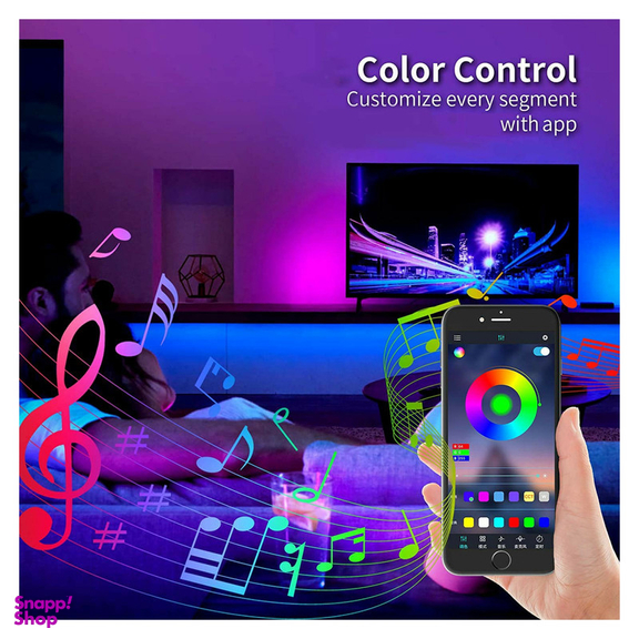 ریسه ال ای دی دریم لایت مدل musical app طول 5 متر
