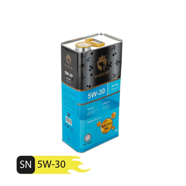 روغن موتور خودرو مگلوب مدل Golden TEC 5W30 حجم 5 لیتر
