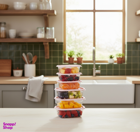 ظرف نگهدارنده نورینو مدل ساحل مجموعه 6 عددی