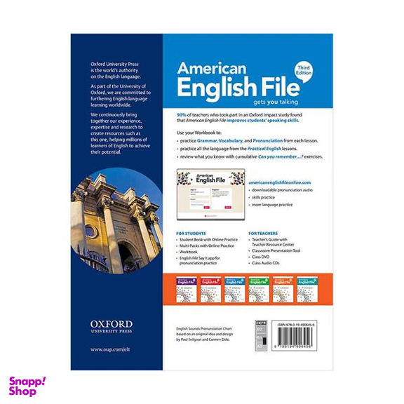کتاب American English File 2 Third Edition اثر جمعی از نویسندگان انتشارات Oxford