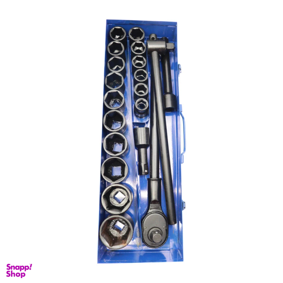 جعبه بکس اپکس مدل YP-APX-1521-3/4 مجموعه 21 عددی