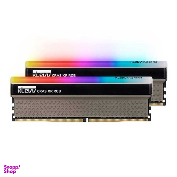 رم کامپیوتر کلو مدل CRAS XR RGB DDR4 دو کاناله 3600 مگاهرتز CL18 ظرفیت 8 گیگابایت بسته 2 عددی