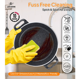 سرویس تابه 6 پارچه لایف اسمایل مدل LIFEP7STSHR-6-2