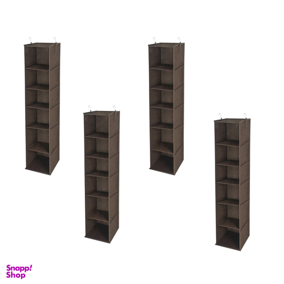 ارگانایزر کیف و کفش ژیواک مدل پرنیان مجموعه 4 عددی