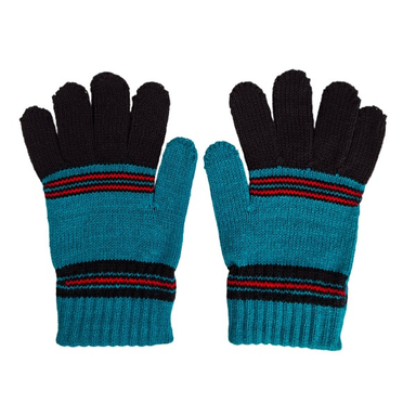 دستکش بافت بچگانه کد 03 طرح دو رنگ