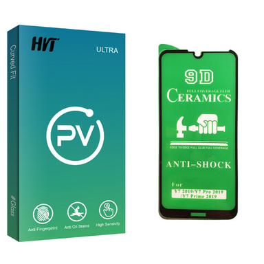 محافظ صفحه نمایش سرامیکی اچ وی تی مدل PV glass مناسب برای گوشی موبایل هوآوی Y7 2019
