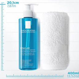 ژل پاک کننده آرایش صورت لاروش پوزای مدل Effaclar حجم 400 میلی لیتر