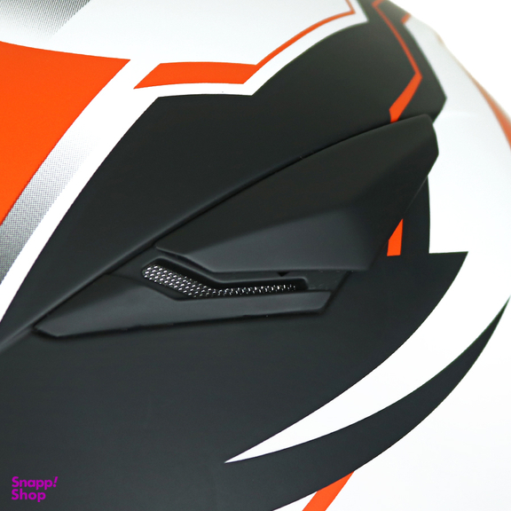 کلاه کاسکت راپیدو مدل 950 طرح Orange/SRT به همراه کاور