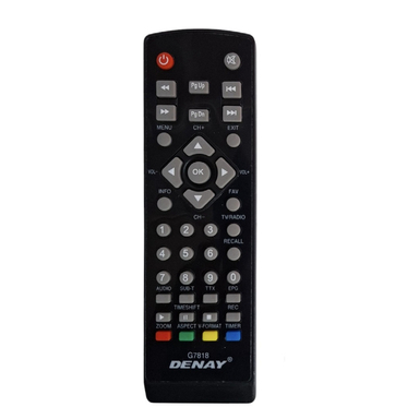 ریموت کنترل گیرنده دیجیتال دنای مدل G7818