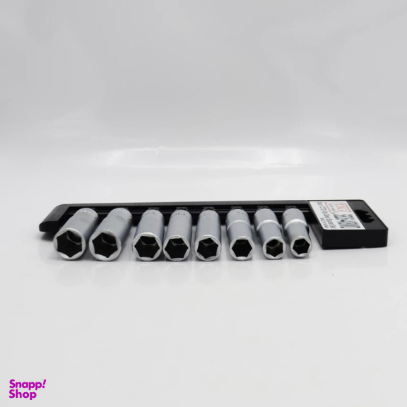 بکس شش گوش ریلی تی جی جی مدل YP-TAIWAN-BOLAND-12-19MM مجموعه 8 عددی