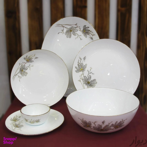 سرویس غذاخوری 26 پارچه گلدن اپال مدل ژالین