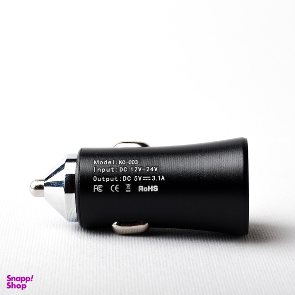 شارژر فندکی کلومن مدل KC-C03 به همراه کابل USB-C