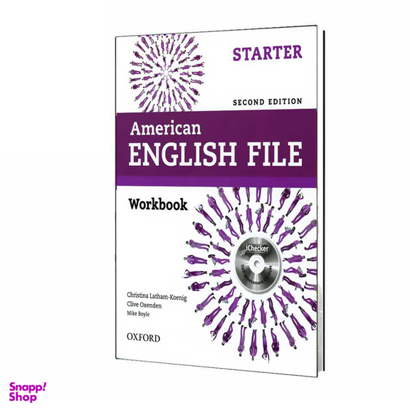 کتاب American English File Starter 2nd اثر جمعی از نویسندگان انتشارات آکسفورد به همراه سی دی