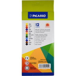 مداد رنگی 12 رنگ پیکاسو مدل 12 Colors