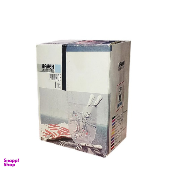 جای قاشق و چنگال بلور کاوه مدل پرنس