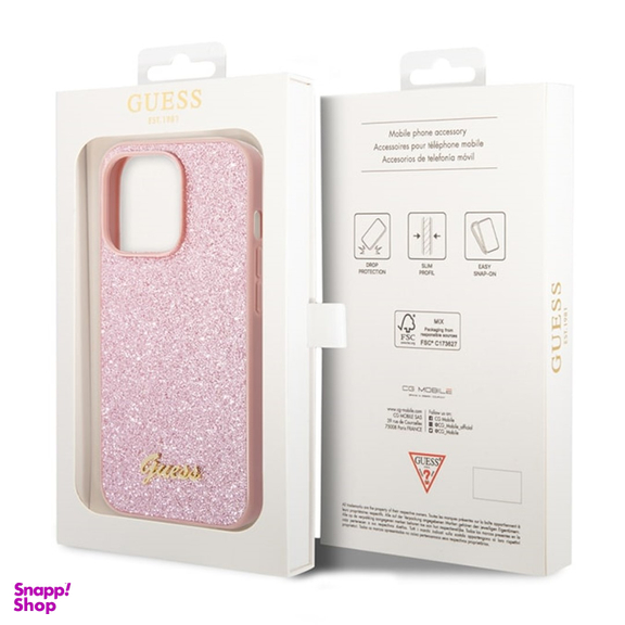 قاب موبایل سی جی مدل Guess Wreath Case مناسب iPhone 14 Pro Max