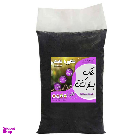 خاک بستر کشت گلوریا خاک مدل 4Litr وزن 2 کیلوگرم