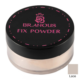 پودر فیکس برانوس مدل lace وزن 20 گرم