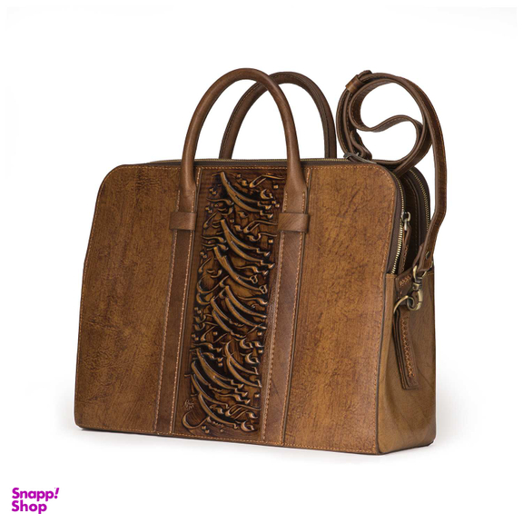 کیف دستی زنانه مدل سیاه مشق کد 207553