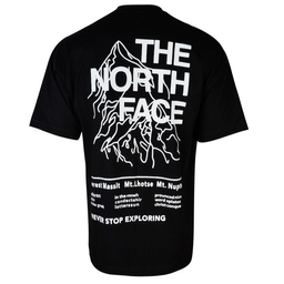 تیشرت مردانه طرح The Noth Face مدل 271002602 رنگ مشکی