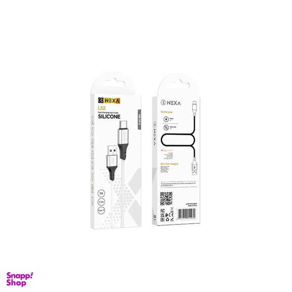 کابل شارژ USB به Type-C نکسا کد L52 طول 1 متر