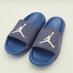 دمپایی مردانه زیتون مدل جردن کد 7382 رنگ آبی تیره