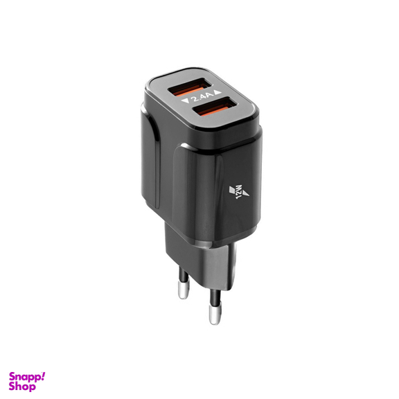 شارژر دیواری دو پورت بیاند مدل BA-206 12W