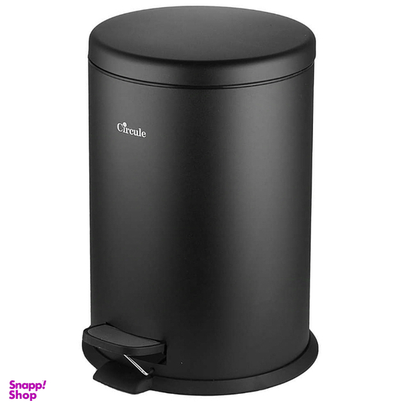 سطل زباله پدالی سرکوله مدل آرام بند کد 20L