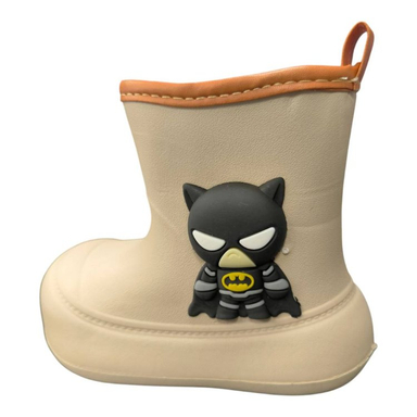 بوت پسرانه مدل ویانزا بتمن رنگ کرم