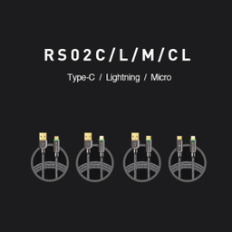 کابل شارژ هوشمند Type-C به لایتنینگ رسی مدل RS02CL طول 1 متر