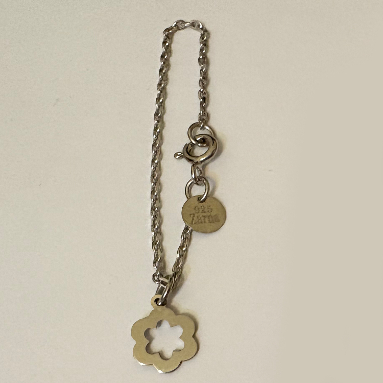 آویز ساعت نقره زنانه گیرا مدل ستاره کد G591