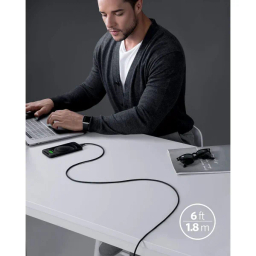 کابل شارژ Type-C به Lightning انکر مدل 641 Cable A8662 طول 1.8 متر